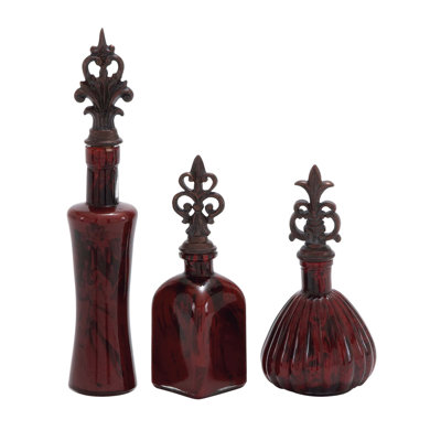 Ensemble de bocaux 3 pièces Sabite marron Sabite