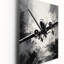 Rigved - Horloge murale avion surdimensionnée-258171455