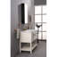 Armoire de rangement pour salle de bain à miroir murale 18 x 36 - noir mat, aluminium antirouille, verre à haute densité, grande tablette transparente de 18 po x 36 po