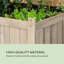 Wood Raised Garden Bed