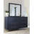 Jonahel Solid Wood Rectangle Mirror