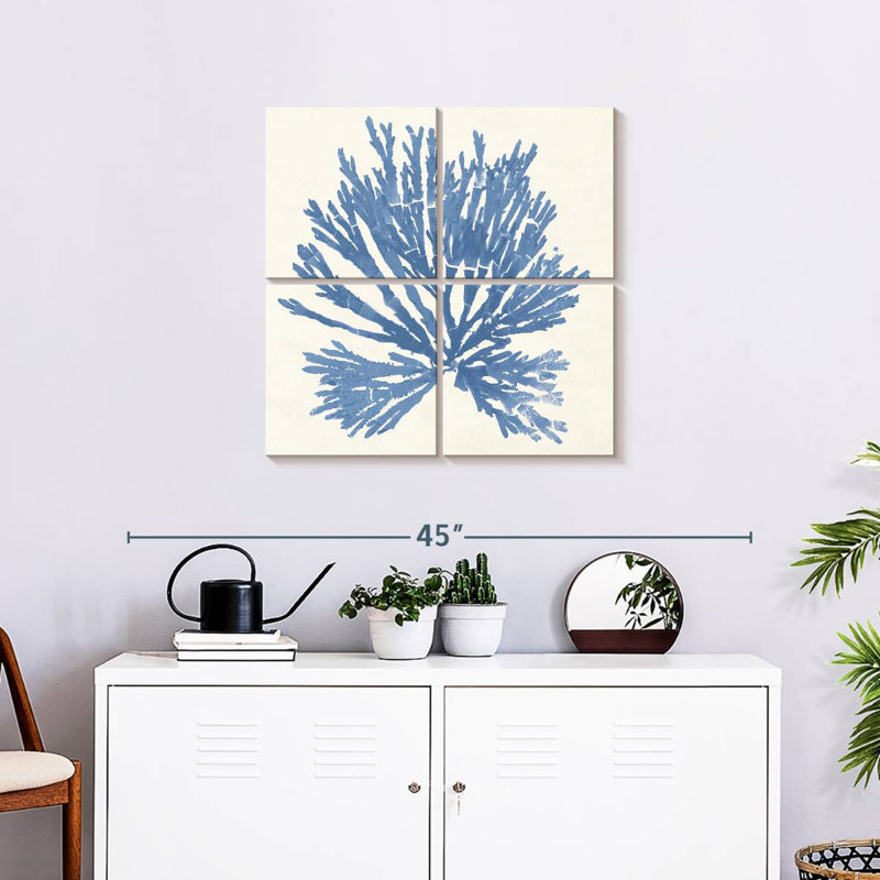 Brampt Pacific Sea Mosses II Light Blue, 26" H x 26" W
