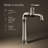 Artifacts Gentleman's Single Hole Bathroom Faucet with Drain Assemby-90937934