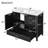 36" Bathroom Vanity with Solid Pine Frame-109327185
