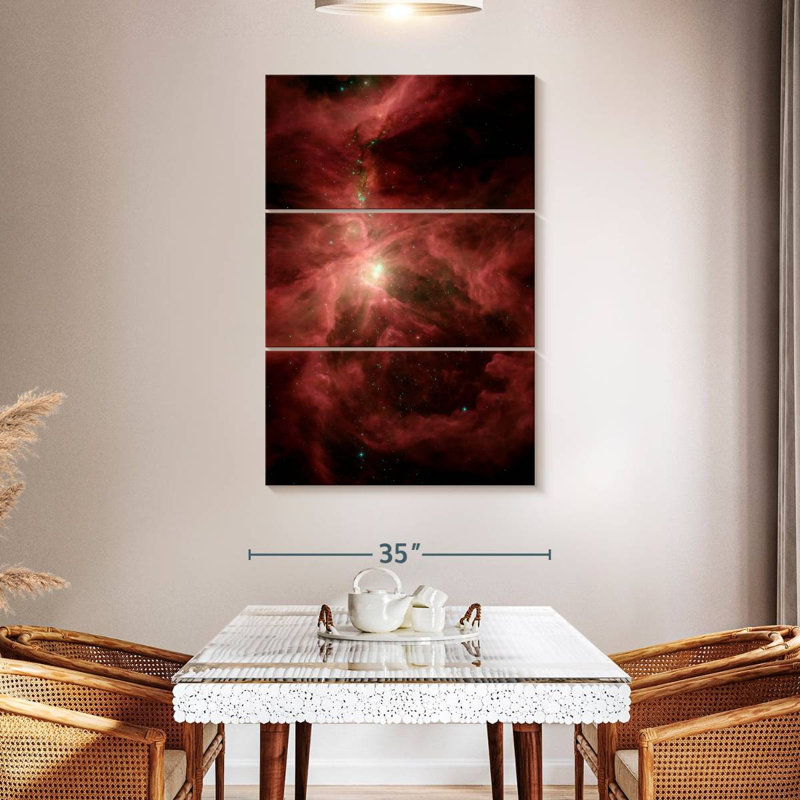 Oberle Orion Nebula, 50" H x 32" W