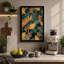 Floral Garden Tropical - Wrapped Canvas-910541527-910541529