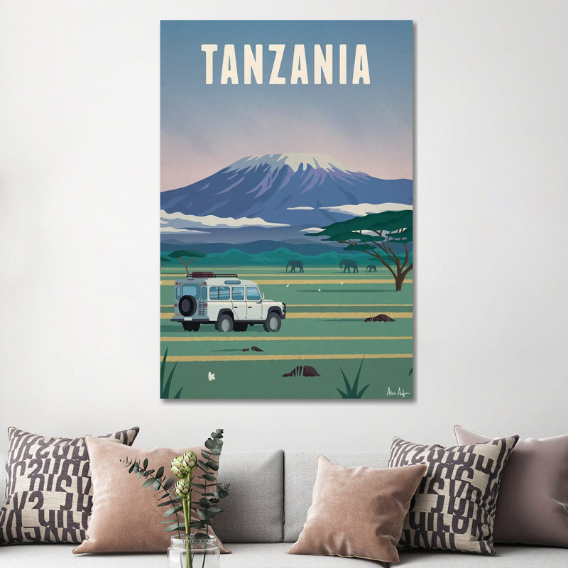 Tanzania - Wrapped Canvas Print, 152.5 cm H x 101.5 cm W
