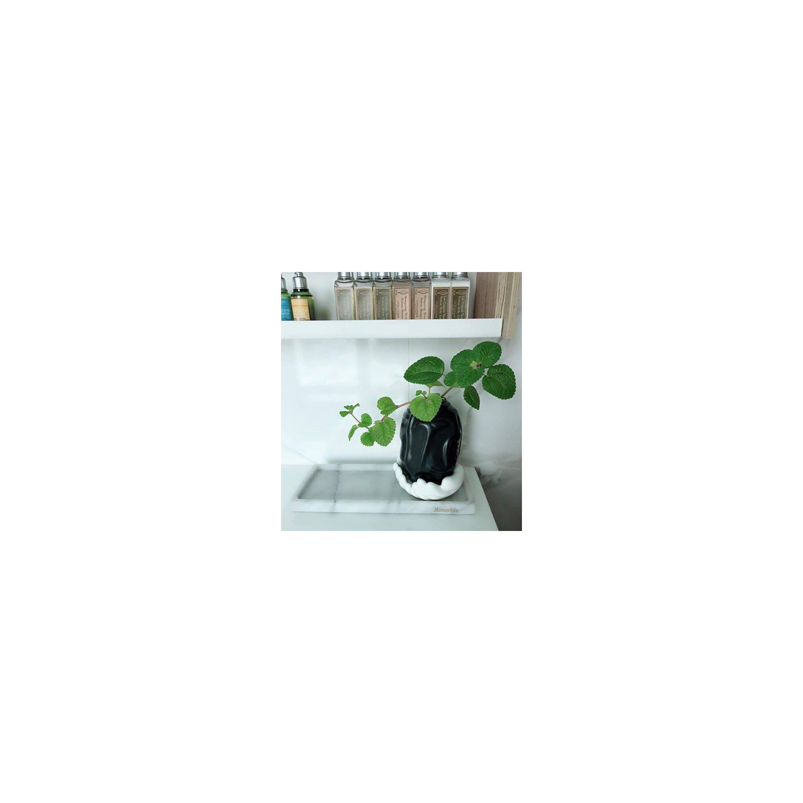 Artifacts Marble™ Rectagular Tray, White Matte