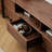 Black walnut classic TV cabinet-107724686