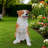 Lifelike Hound Dog Statue