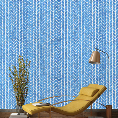 Rouleau de papier peint adhésif Hewson Braid Lines