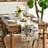 Sheep Cross Eggs Easter Table Runner Seasonal Spring Wild Flowers Polyester Kitchen Dining Table Decoration 1 Piece