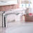 Single-Hole Single-handle Bathroom Faucet with Drain Assembly-61460995