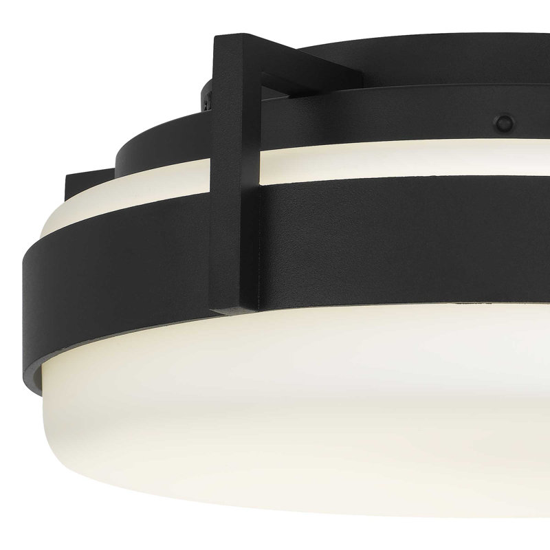 Plafonnier encastré 15 po à DEL intégré, H 4,5 po x l 15 po x P 15 po