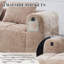 Chenille Boucle Sectional L Shape Sofa Oversized Sleeper Sofa Couch-990139229