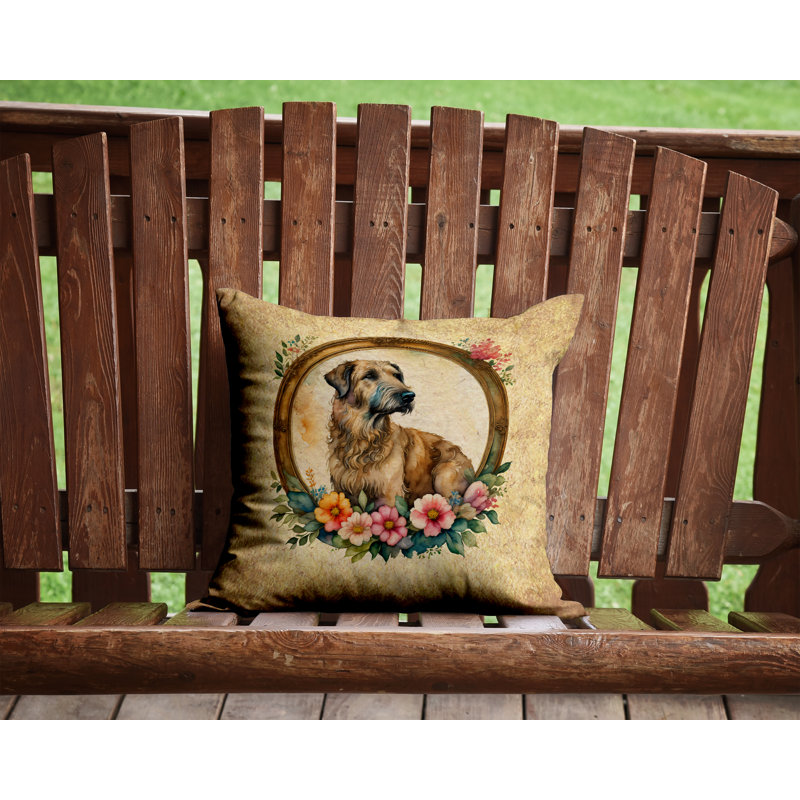  Other/No Pattern Polyester Indoor/Outdoor Throw Pillow, 14" H x 14" W x 3" D