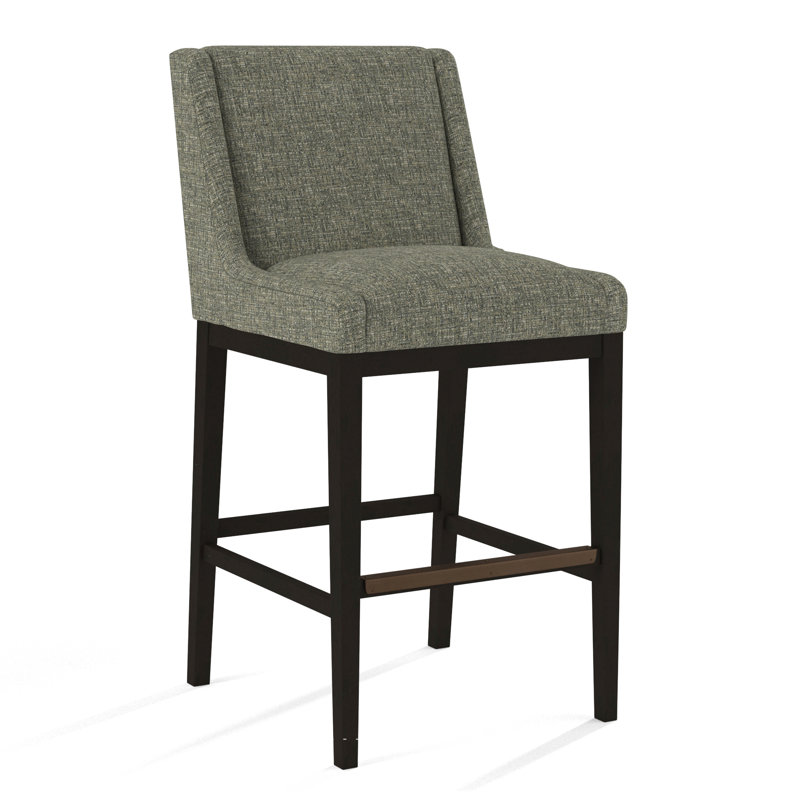 Upholstered Stool, 61606-88, Espresso