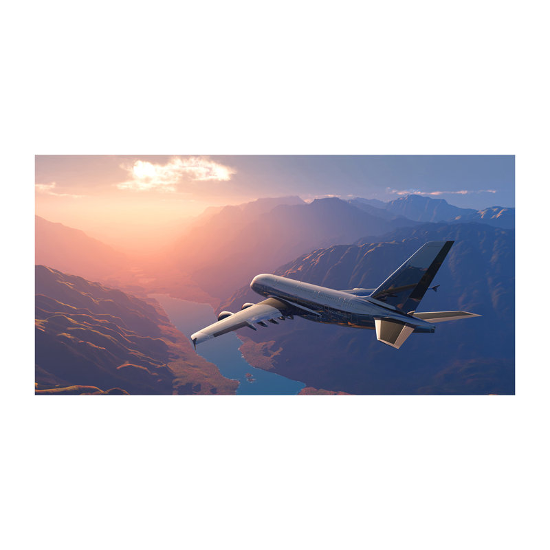 Plane - Wrapped Canvas Print