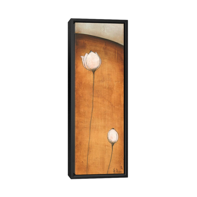 «Tall Tall III», reproduction d'impression sur toile tendue, H 36 po x l 12 po x P 1,5 po, Papier avec cadre noir