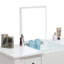 Coiffeuse avec miroir Escarleth