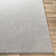 Tapis en laine gris touffeté à la main Dingman