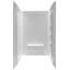 Forum 74'' H Three Panel Shower Wall-22656109