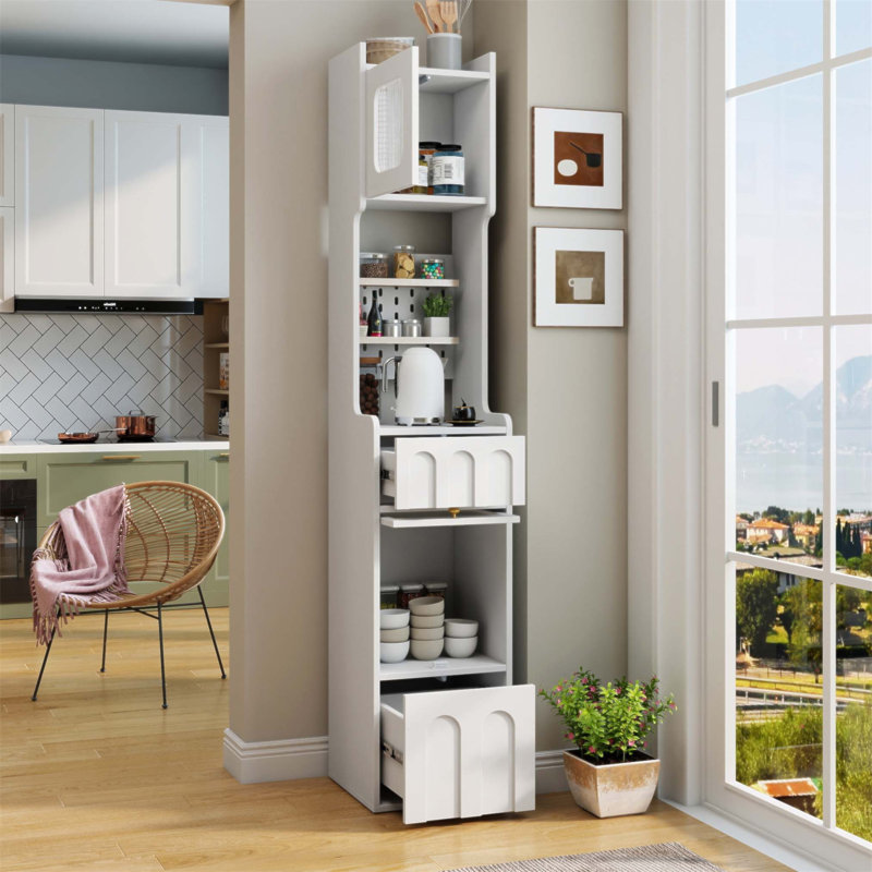 Élégante armoire de rangement avec portes en verre, design multifonctionnel pour une décoration moderne et une organisation efficace