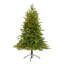 Green Lighted Artificial Christmas Tree-401068788