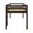 Solid Wood Bed Frame With Ladder, Wood Slat Support-897883408