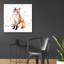 «Watercolor Fox II» par Victoria Barnes - peinture sans cadre-2106313867