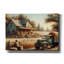  «Farmhouse Autumn» par Rich Monet, art mural sur toile, 26 po x 18 po
