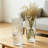 Set Of 2 Clear Acrylic Cylindrical Vases With Flower Stem Holders For Home Decor, Wedding Centerpieces, And Hydroponic Displays