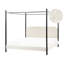 Four Poster Bed Boucle DANNEMOIS-2030184316-2030184257