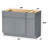 42'' Single Bathroom Vanity Base Only-96923010