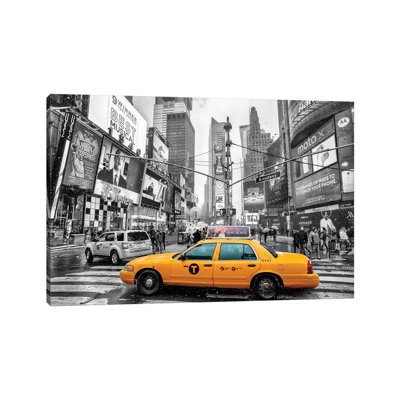 " Times Square Yellow Cab I " by Susanne Kremer