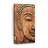 Wood Carved Buddha Canvas Print-1831750199