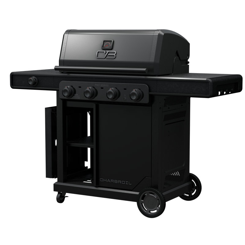Charbroil Pro Series 4-burner Infrared Propane Gas Grill, Griddle, and ...