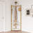 Corner Coat Rack With 6 Double Hooks-1006083137