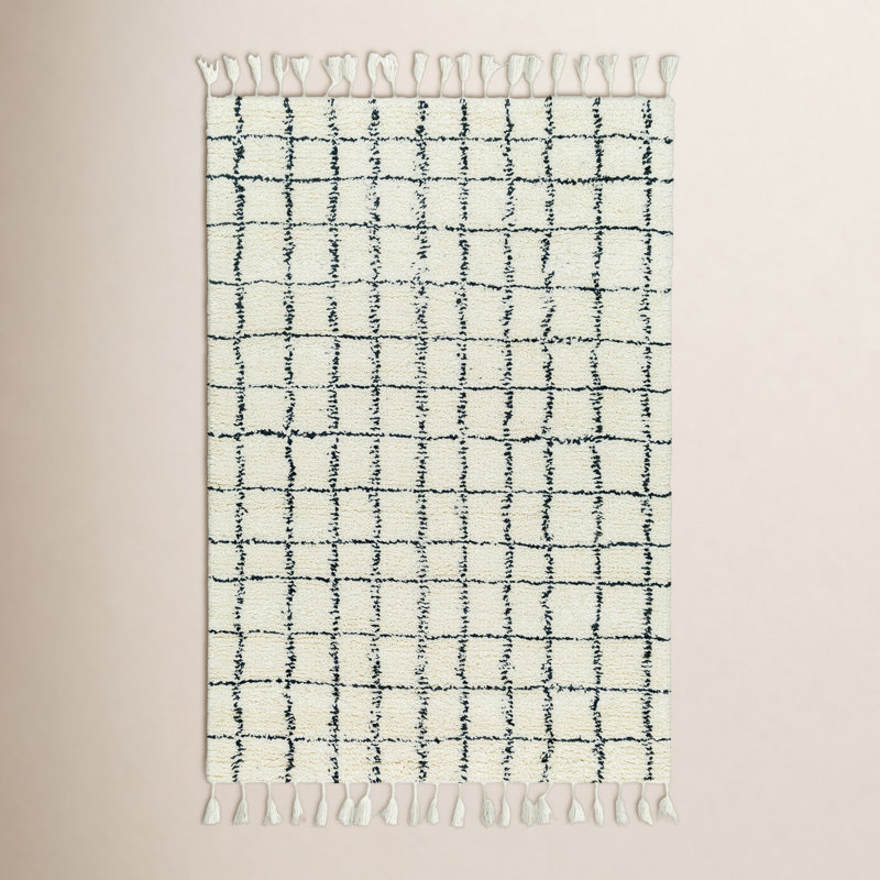 Jordana Wool Plaid Indoor Rug, Rectangle 2' x 3'