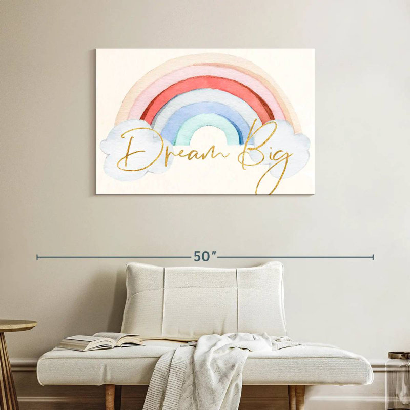 Tergel Dream Big, 26" H x 39" W