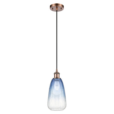 Mini-luminaire suspendu à cordon 1 lumière 6 "Ballston - Laken