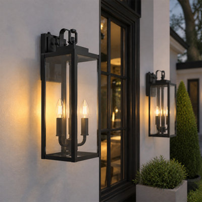 18'' Outdoor Lantern Wall Light