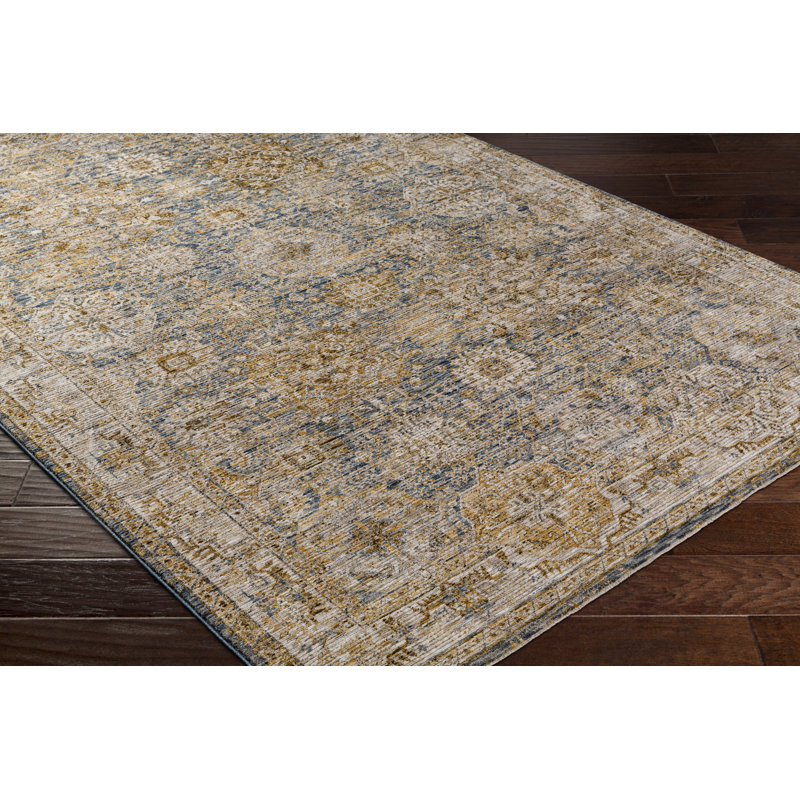Floral Indoor Rug, Rectangle 4' x 6'