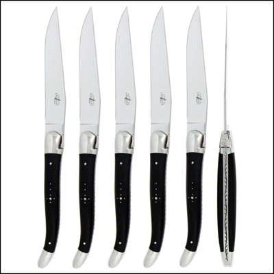 6 - Piece Stainless Steel Steak Knife Set