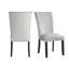 Chaise rembourrée en velours Biggs-919018372