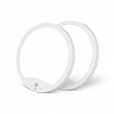 2-Pack Hard-Wired Motion Sensor LED Ceiling Lights, 9in 20W, 3000K-6000K