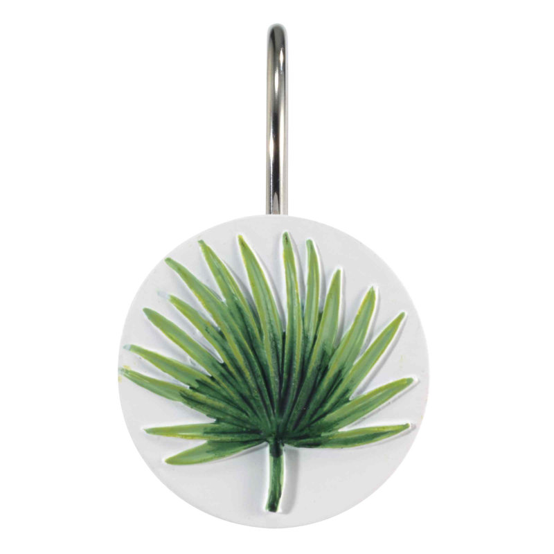 Viva Palm Bath Shower Hooks