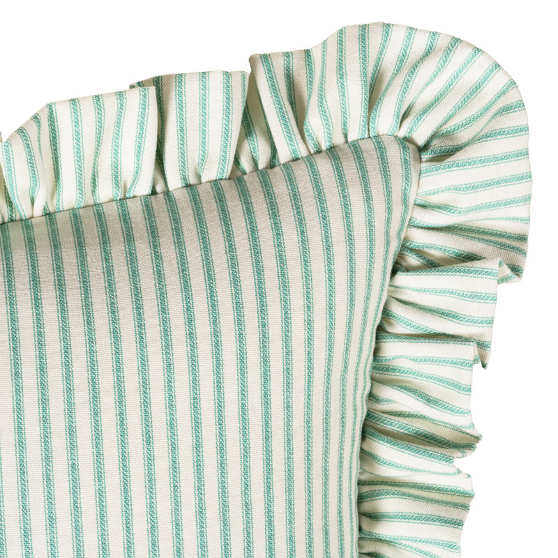 Coussin Birch Lane, Vert, Plumes