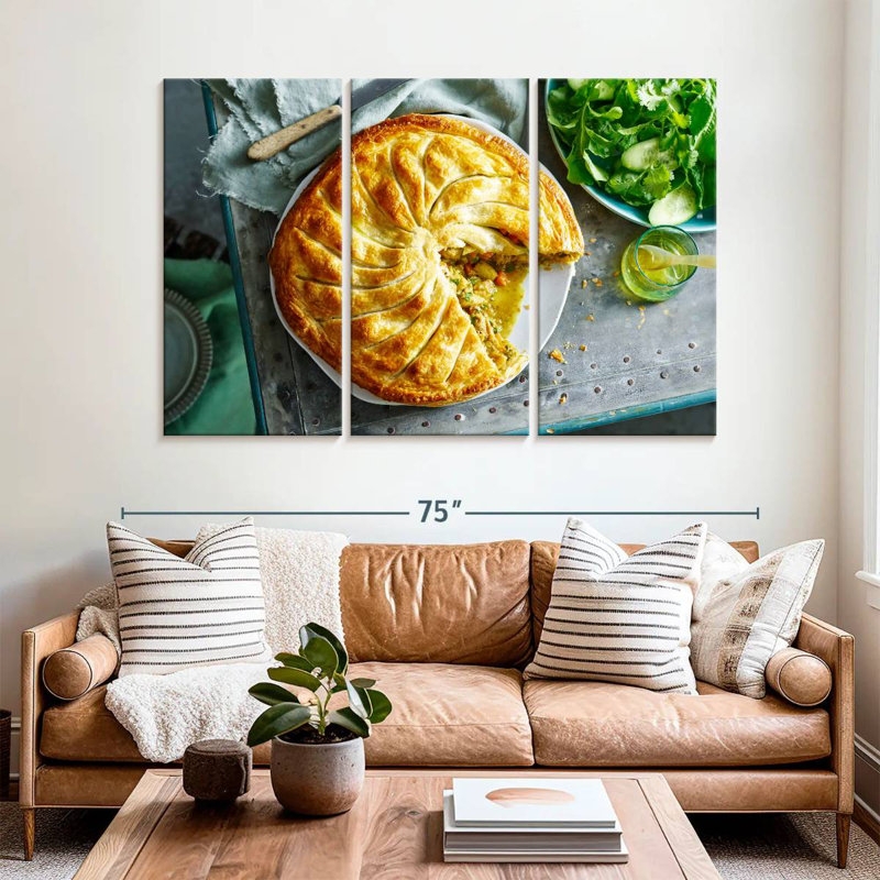 Yarlin Moroccan Chicken Pie, 42" H x 65" W