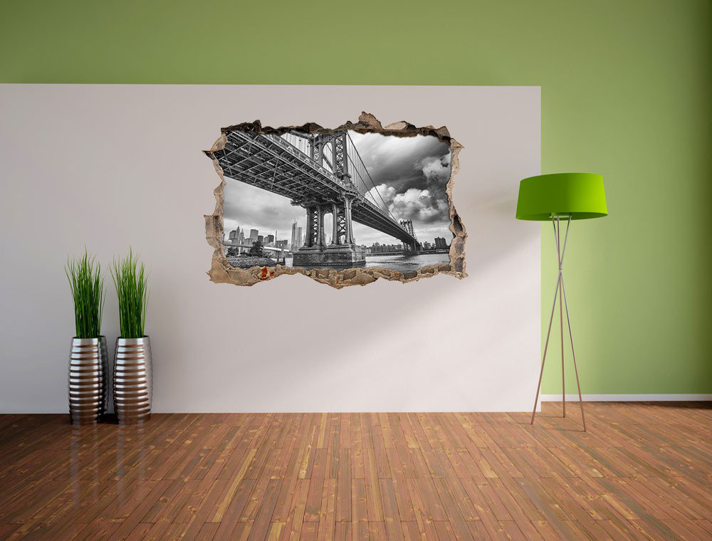 Gigantische Manhattan Brücke Wandaufkleber